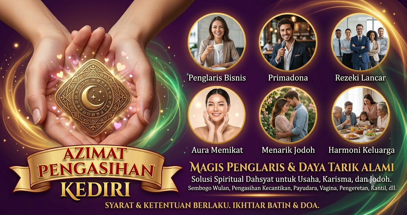 Azimat Sembogo: Magnet Rezeki & Penakluk Hati Utama Azimat Pengasihan KEDIRI4